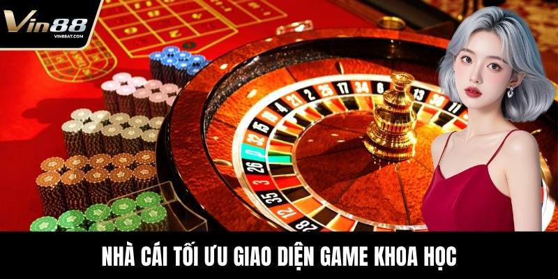 Roulette Online - Trải Nghiệm Đỉnh Cao Giải Trí Tại VIN88 8 Nhà cái tối ưu giao diện game khoa học